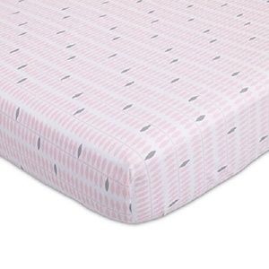 Petunia Pickle Bottom Dreaming in Dax Baby Girl Fitted Crib Sheet